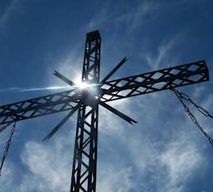 Gipfelkreuz der Roten Flüh