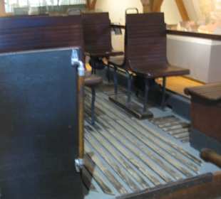 Teil einer damaligen Straßenbahn