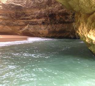 Grotte Benagil mit Speedboot