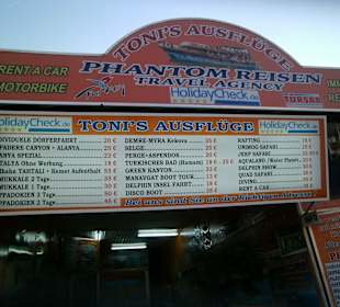 Toni's Ausflüge - Phantom-Reisen
