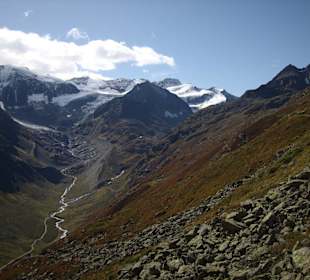 Richtung Taschach Haus