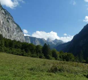Unterwegs zwischen Königssee und Obersee