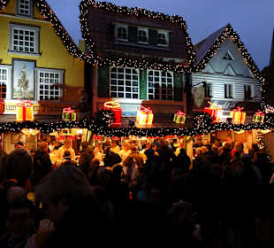 Abendlicher Bremer Weihnachtsmarkt