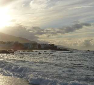 Am Abend an der Playa Jardin