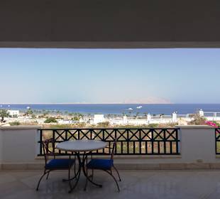 Außenbereich vom Restaurant