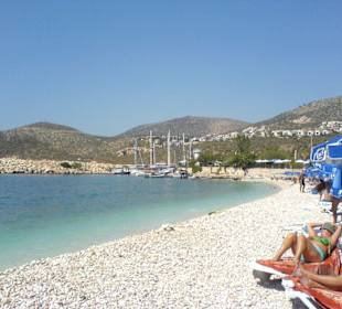 Der Strand von Kalkan