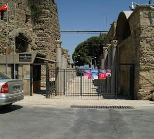 Eingang Museum in Side