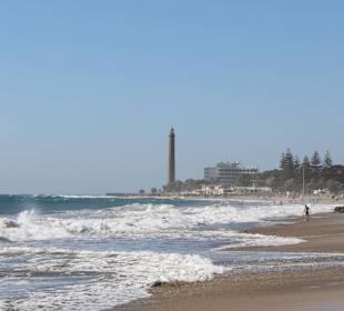 Leuchtturm Maspalomas. 25. Dez. 2015