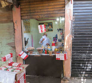 Unterwegs in der Altstadt von Marrakesch