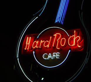 Hard Rock Cafe ca. 10 Gehminuten entfernt.