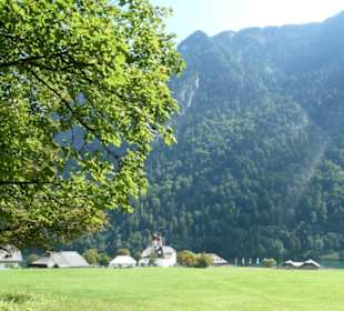 Wandern St. Bartholomä Richtung Eiskapelle