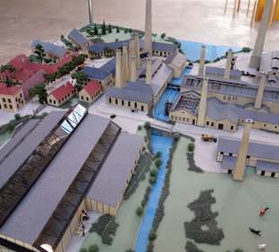 Modell des Industriekomplexes