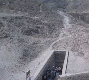 Eingang zum Grab Ramses III