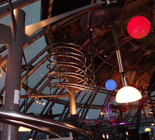 Die Achterbahn zu den Tischen