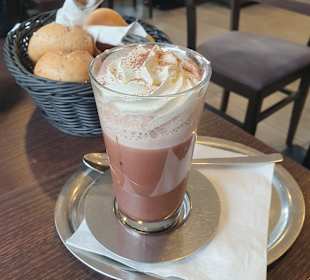 Schokolade mit Sahne