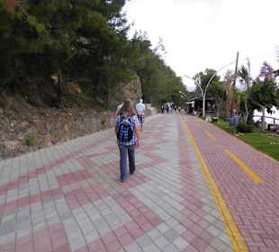 Promenade Richtung Marmaris