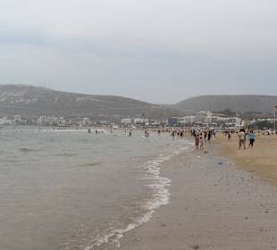 Am Strand von Agadir