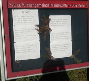 Evang. Gemeindehaus Meidestetten