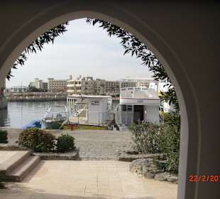 Blick zum Hafen 