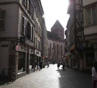 Altstadt Straßburg im Frühling