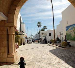 Zugang zur Marina