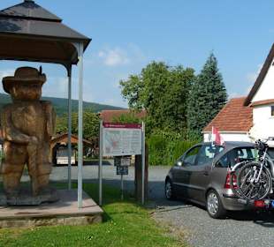 Große Holzschnitzerei