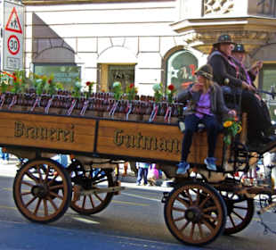 Brauerei mit Flaschen