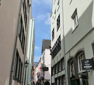 Bei einem Stadtbummel durch Köln