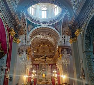 Kirche Our lady of Pompei in Marsaxlokk