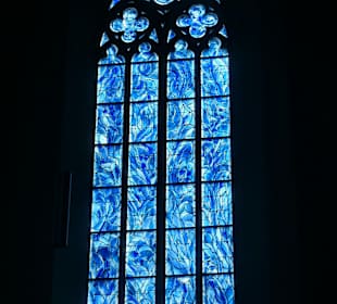 Nach Chagalls Tod fertiggestellte Fenster