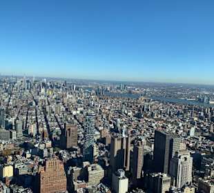 Bilck Richtung Midtown Manhatten