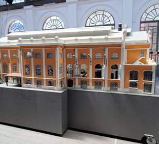 Das Modell der Werkhalle