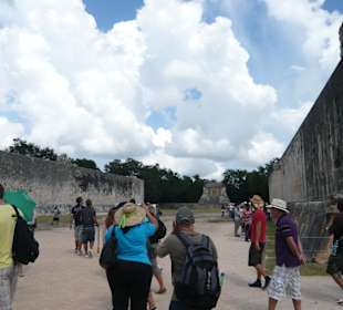 Die Ruinen von Chichen Itza