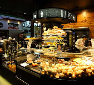 Auslage einer Bäckerei