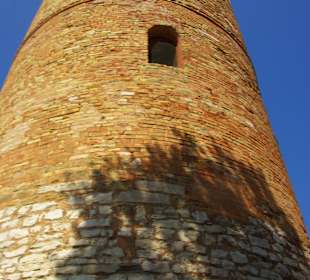 Der Turm kann bestiegen werden