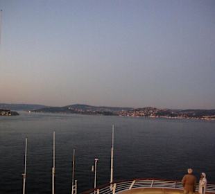 6Tag Durchfahrt durch den Bosporus