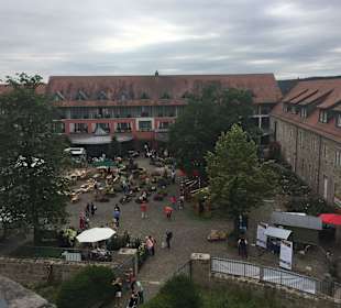 Schlosshotel Prinz von Hessen von der Burg aus.
