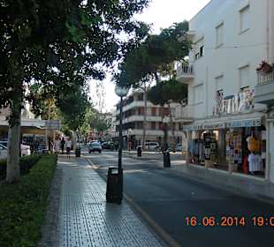 Einkaufstraße Cala Rajada