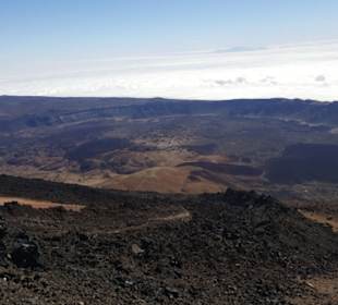 Teide Nationalpark in Las Canadas del Teide