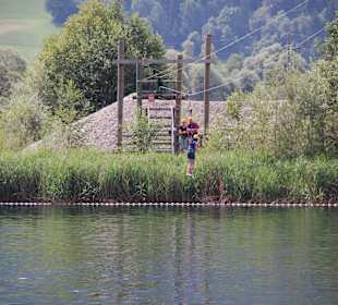 Ab über den See