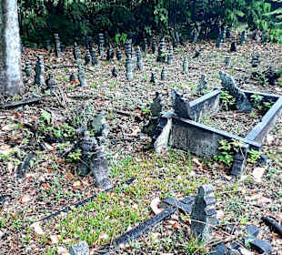 Jalan Kubor Friedhof neben Malabar Moschee
