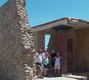 Knossos Ausgrabung Heraklion