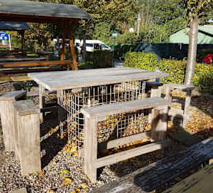 Verschiedene schöne Sitzbereiche