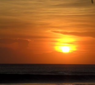 Sonnenuntergang Legian Beach
