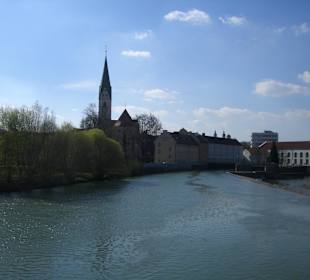 Iller - Blick auf St.Mang Kirche