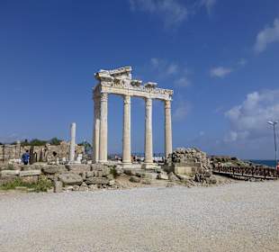 Kurze Strandwanderung nach Side