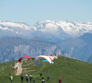 Monte Baldo, Ausblick auf den Gardasee