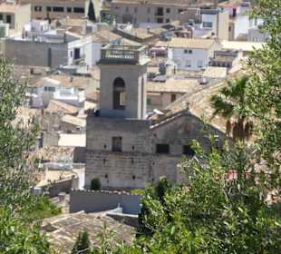 Ausblick vom Kalvarienberg auf Pollença