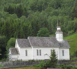 Sunnylven Kirche Hellesylt