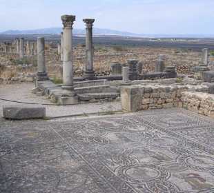 Volubilis Ausgrabungsstädte